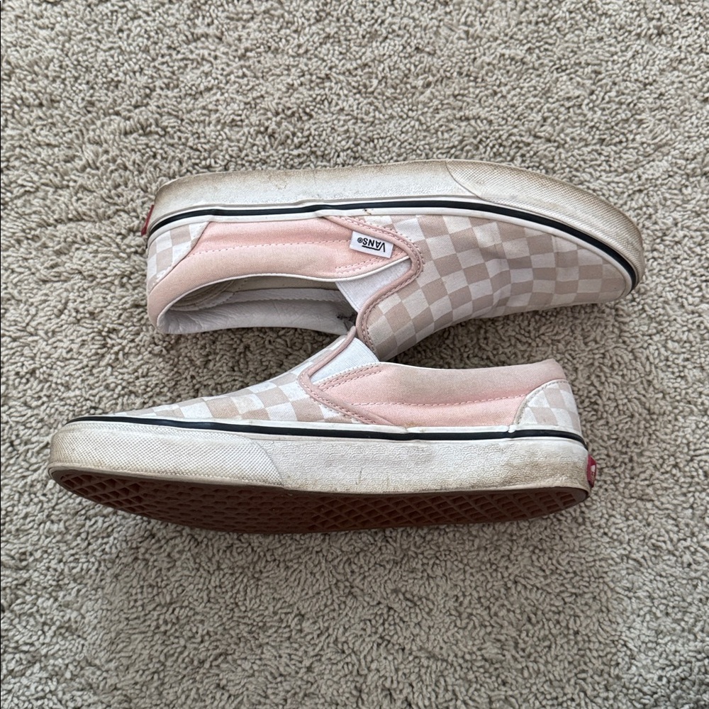 Vans Classic Slip-On Checkerboard Shoe - Picture 3 of 6